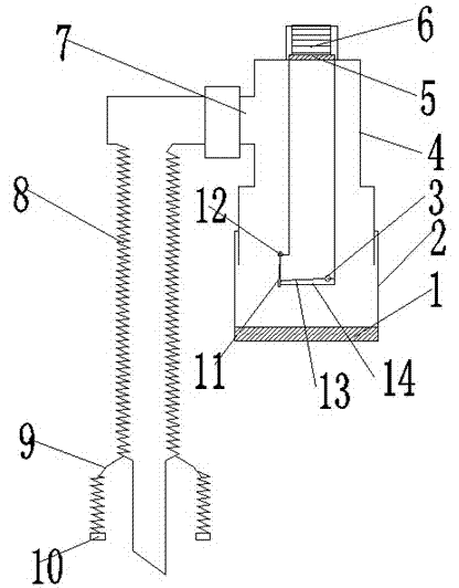 Launching assembly with ultraviolet sterilization device
