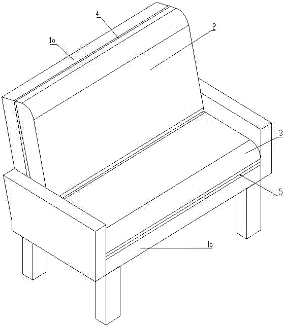 air cushion sofa