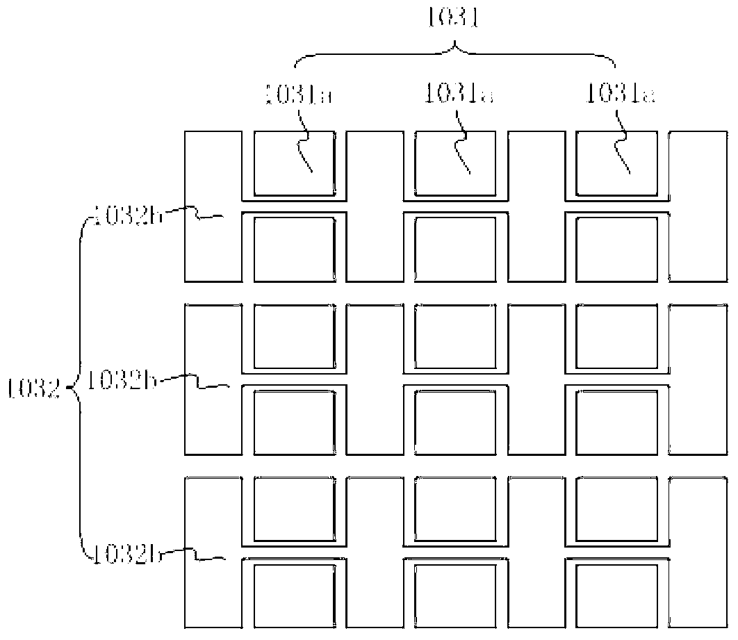 Capacitor-embedded touch screen and capacitor-embedded displaying device