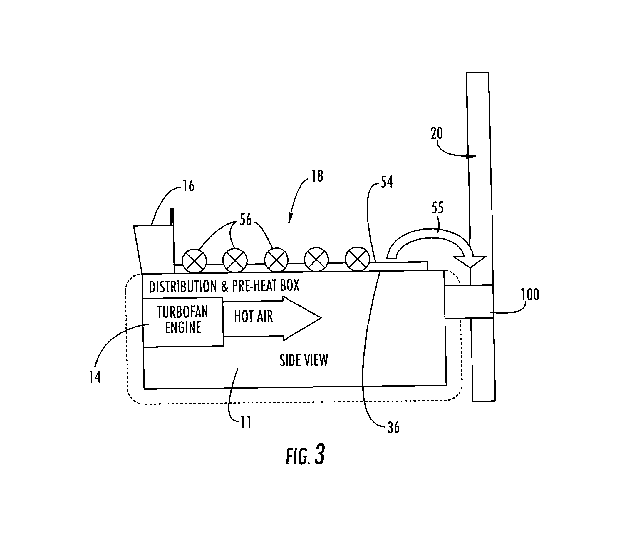 System and Method Employing Turbofan Jet Engine for Drying Bulk Materials