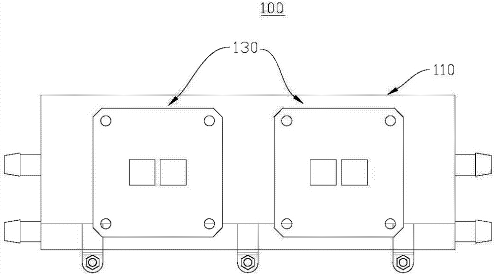 Liquid type semiconductor heat exchanger