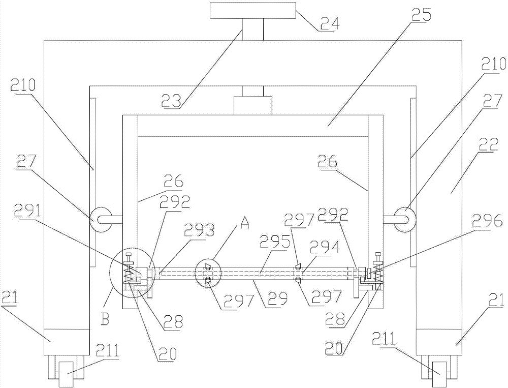 Unrolling device of fabric cutting machine for clothing production