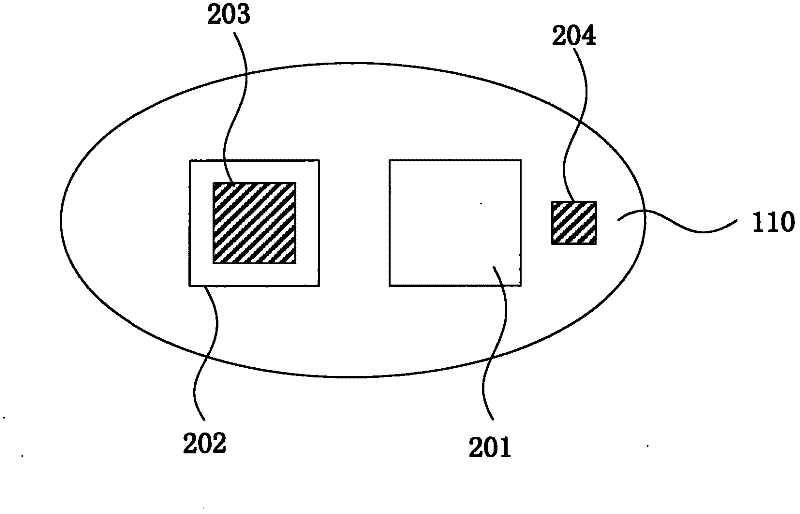 Light emitting diode module for forming white light