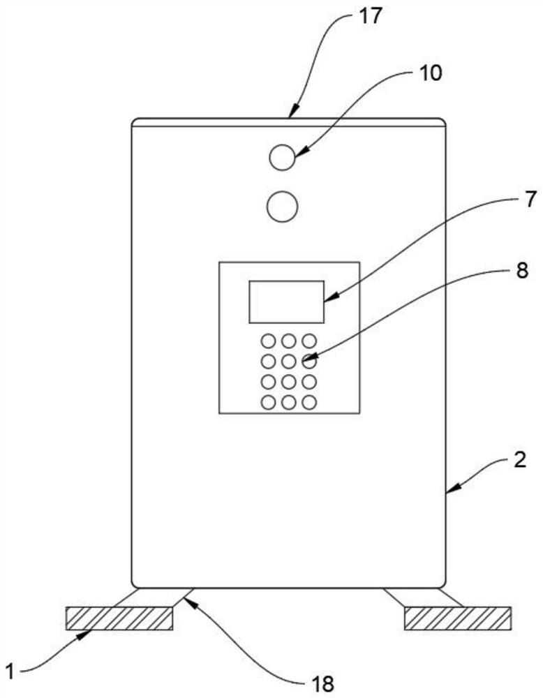 Intelligent multifunctional medical waste collecting barrel device