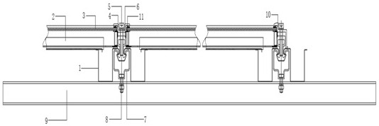 Photovoltaic building integrated waterproof system and an installation method thereof