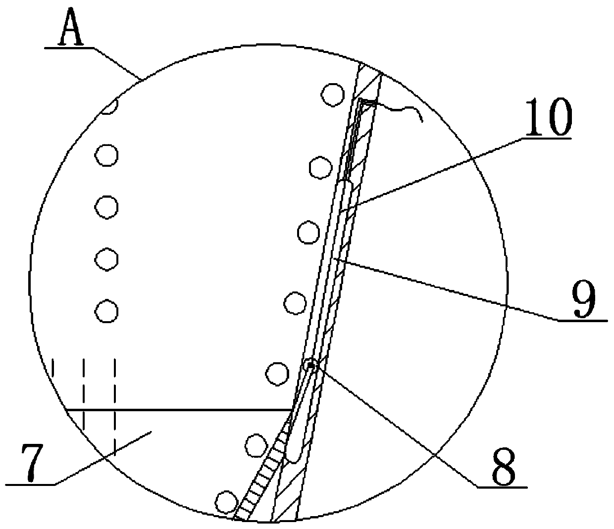 Full-surging type granulating and coating main machine