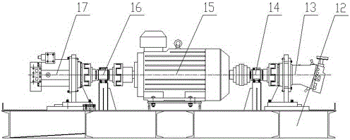 Comprehensive testing equipment for hydraulic components of tunnel boring machine