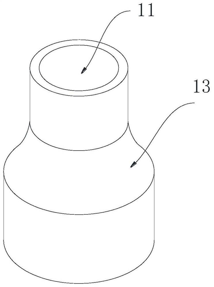 Liquid separation device and heat exchange system with liquid separation device