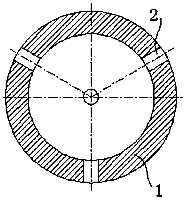 Preparation method of large abrasion-proof hollow grinding ball
