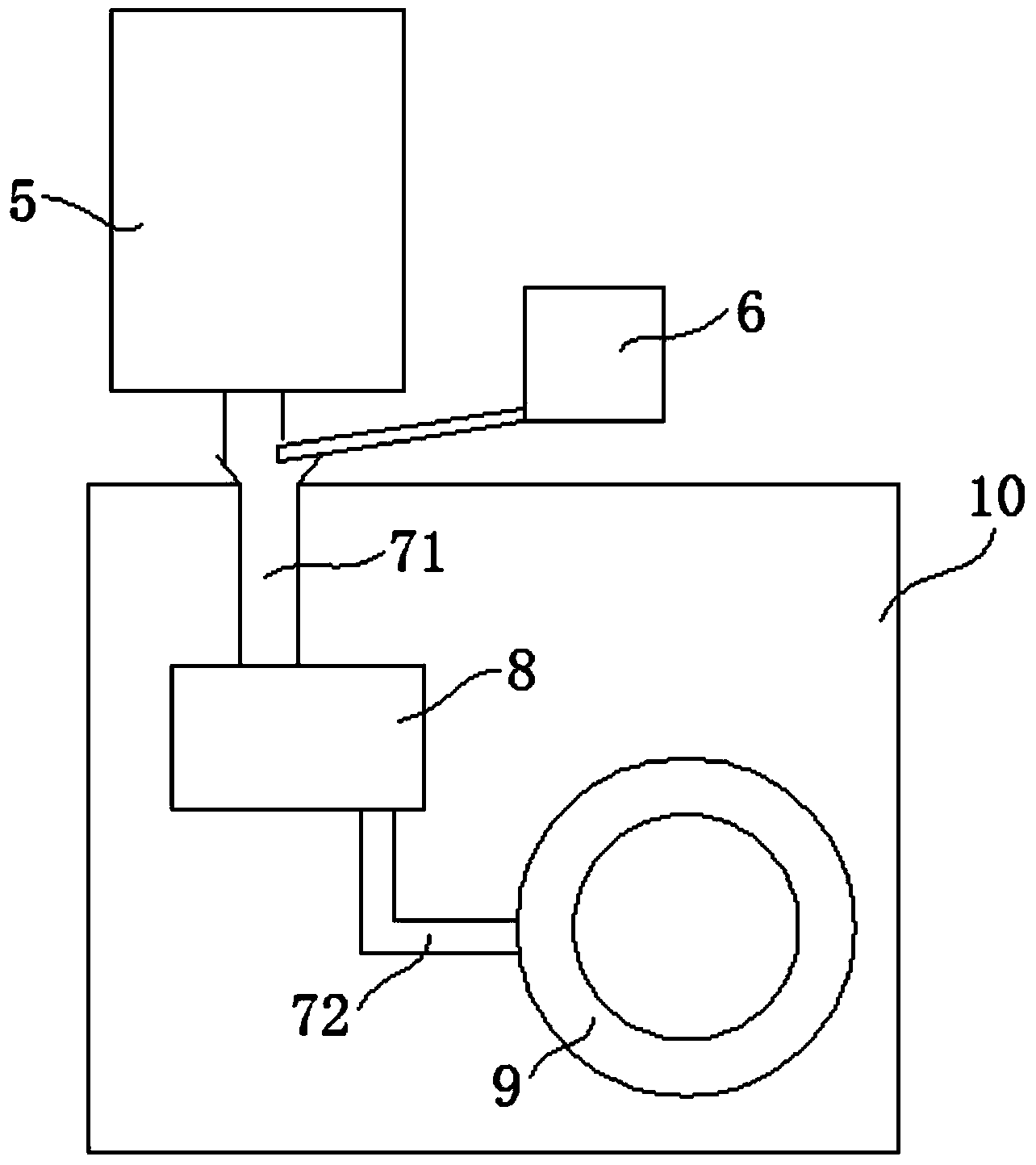 Preparation method of large abrasion-proof hollow grinding ball