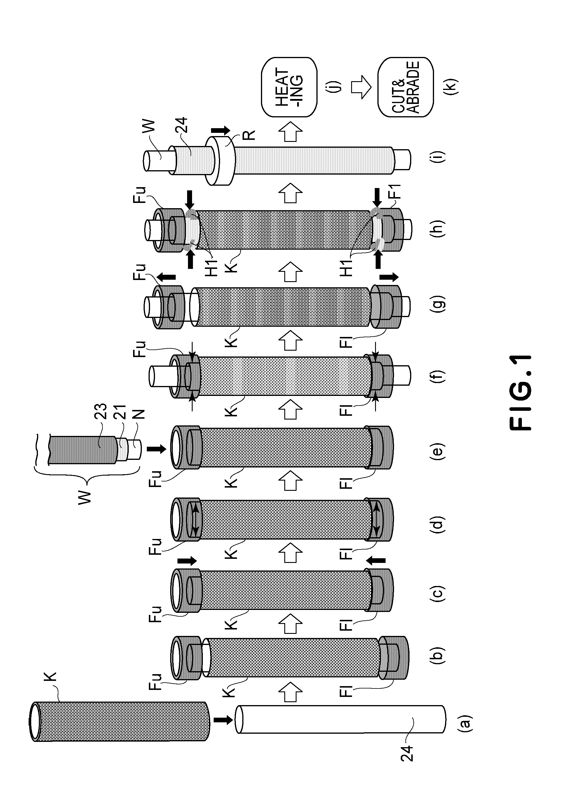 Fixing member manufacturing method and fixing member manufacturing  apparatus