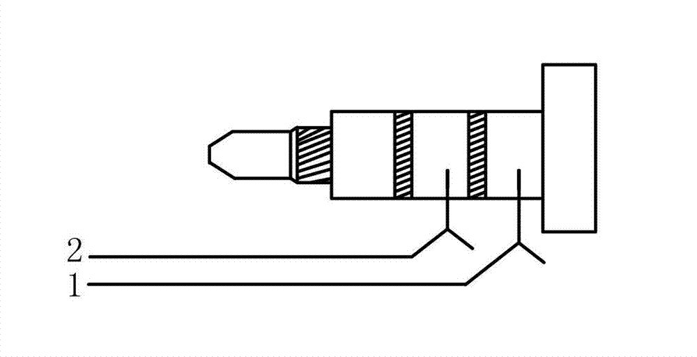 Earphone interface circuit and mobile communication device