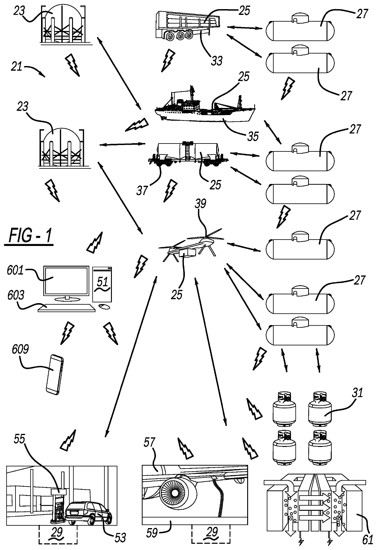 Hydrogen fuel storage and delivery system