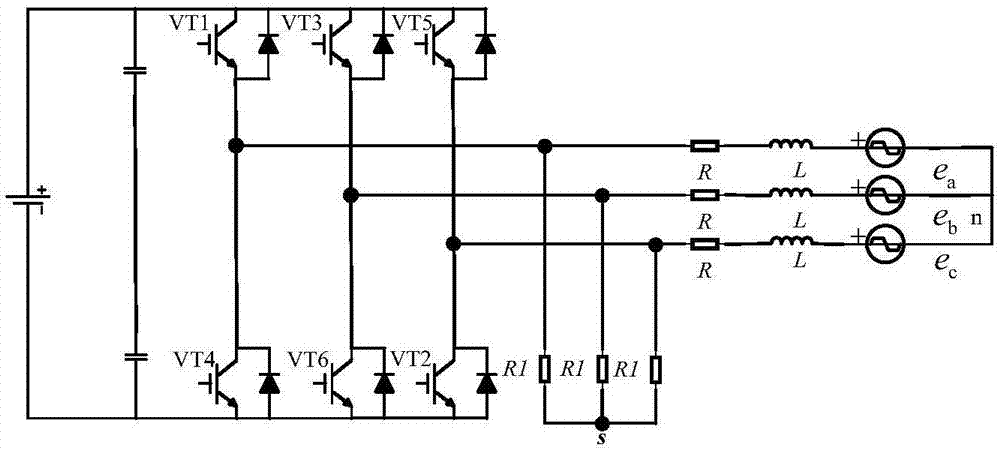 Position sensorless control system commutation control method for brushless direct-current motor