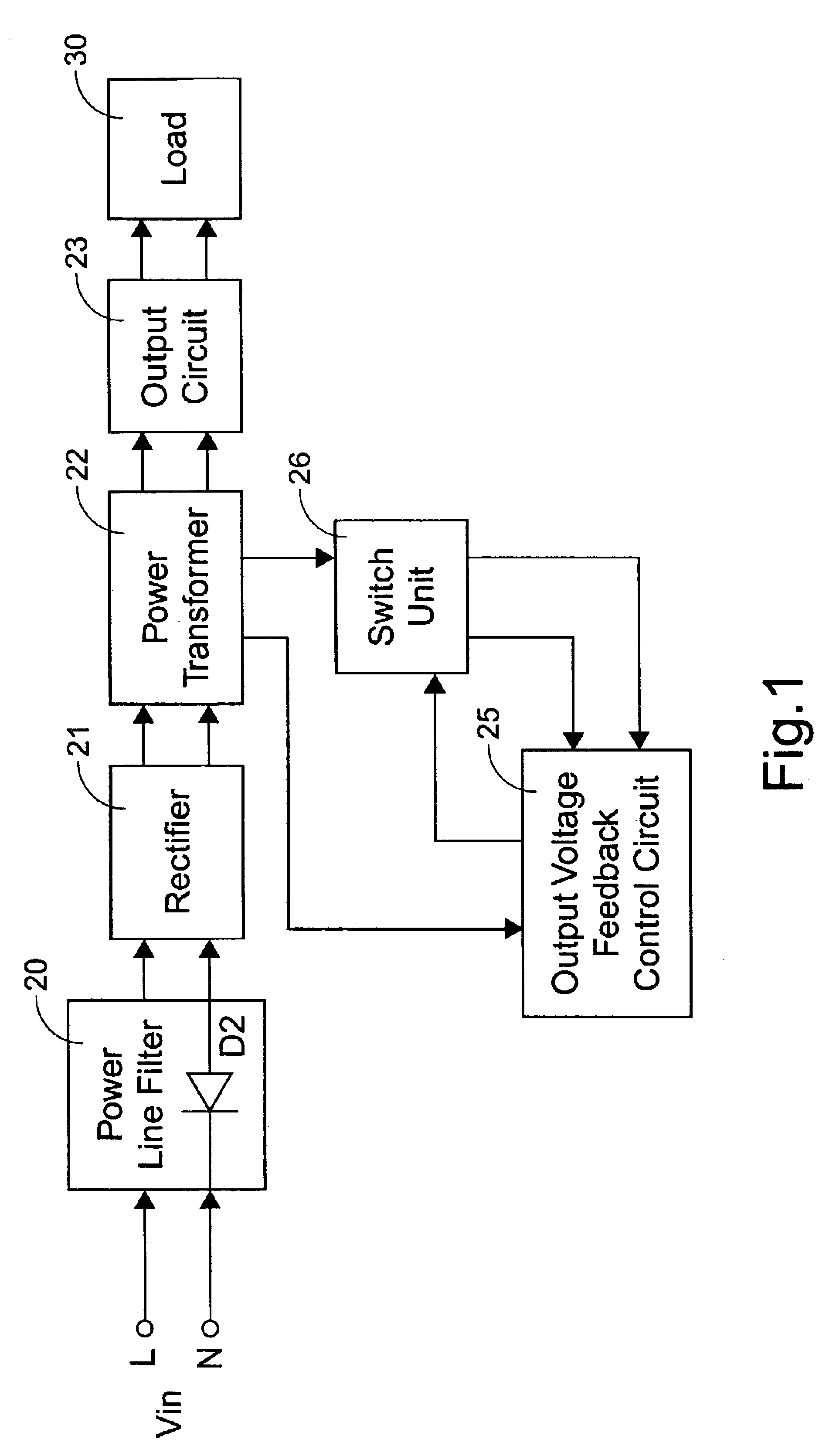 Switching mode power supply incorporating power line filter