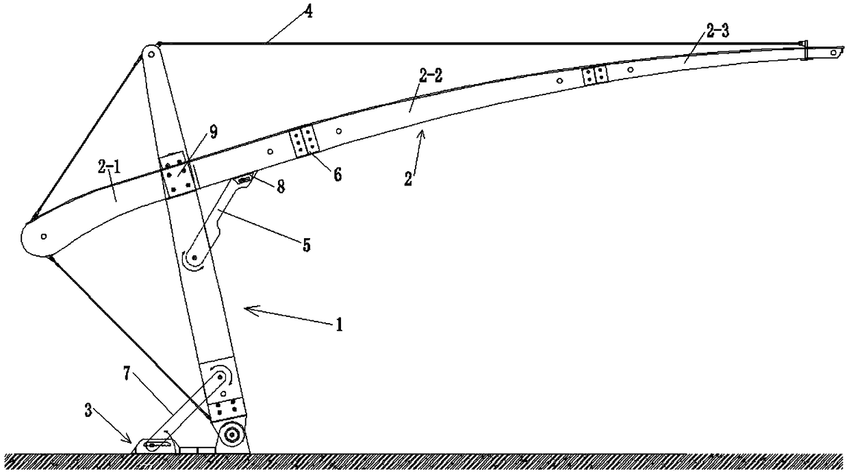 Outdoor bamboo-made assembled type double-pieced beam-column structure and assembling method and application thereof