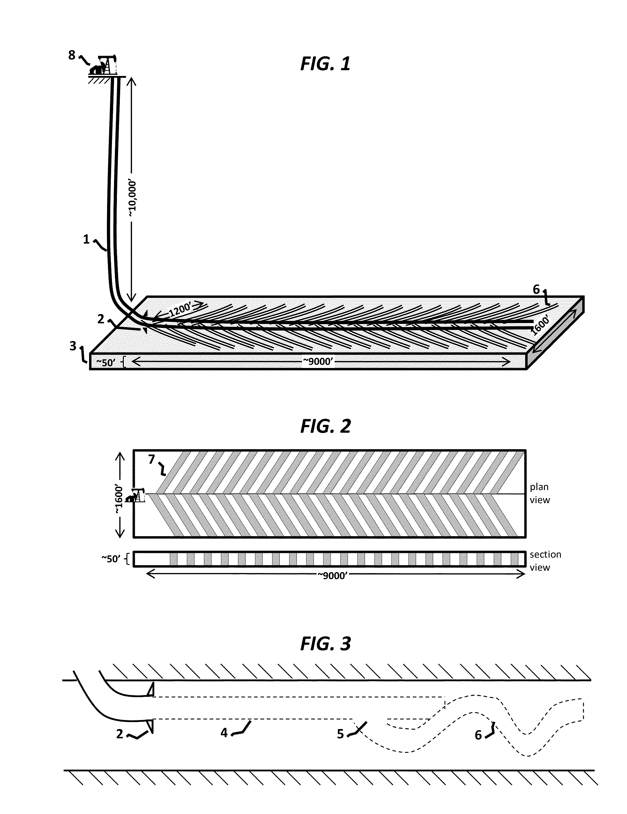 System for developing high pressure shale or tight rock formations using a profusion of open hole sinusoidal laterals