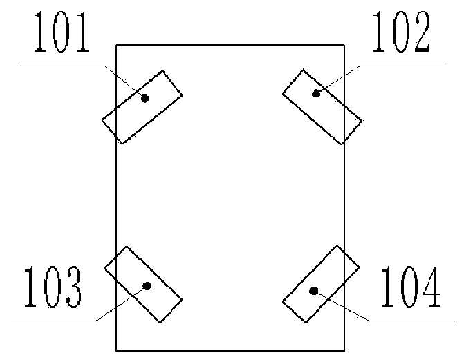 An independent suspension wheeled intelligent steering method