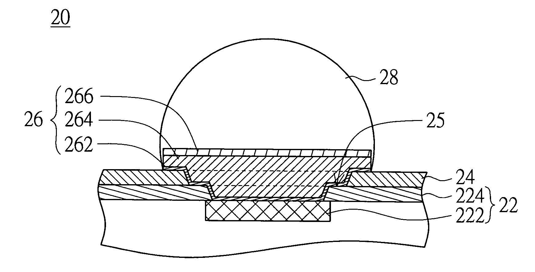 Method of fabricating a wafer structure having a pad and a first protection layer and a second protection layer