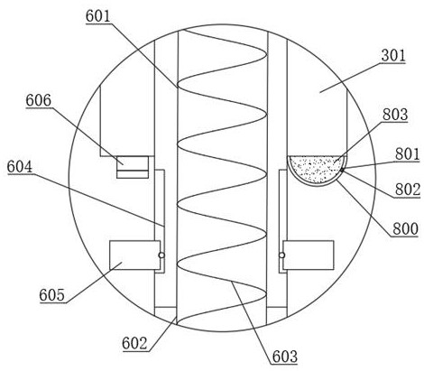 Irrigation device for land sandstorm zone improvement and green plant ecological restoration