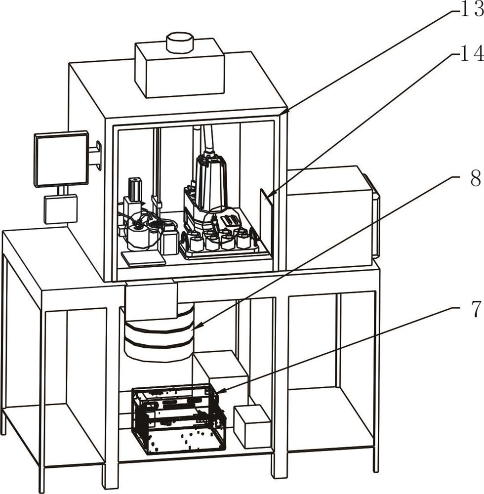 Automatic dispensing system and dispensing method for radioisotope medicine liquid capsules