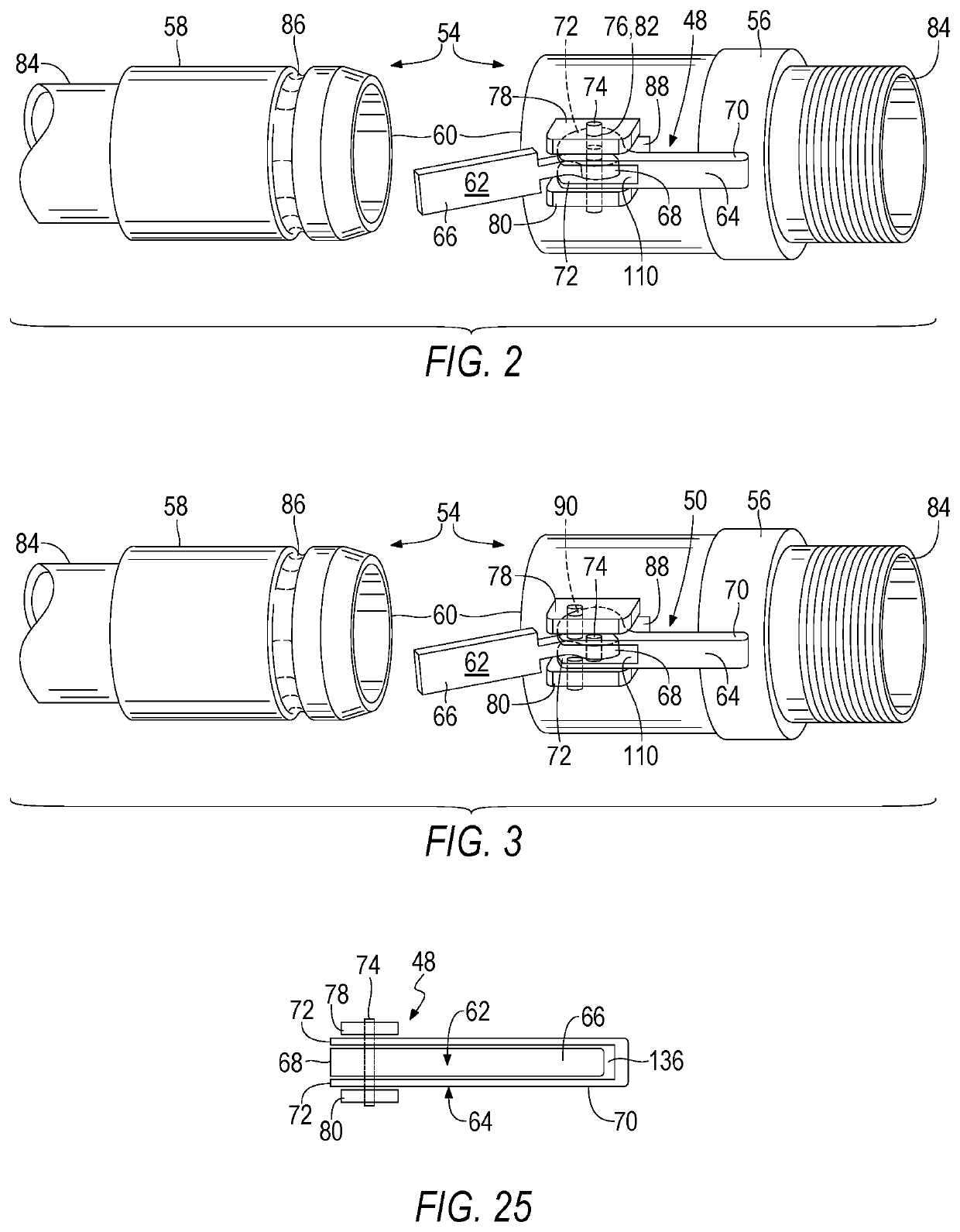 Cam lock fitting with vent and safety lock