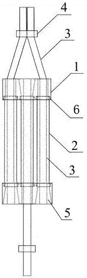 Energy dissipation device made of metal tube