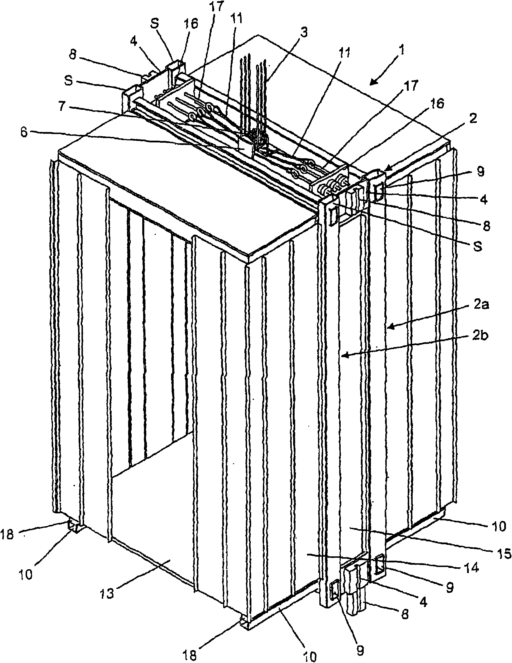 Self-supporting elevator car