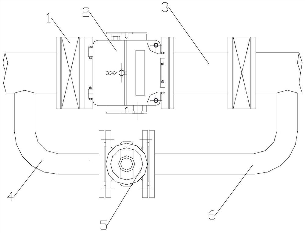 Transformer gas relay pipeline structure