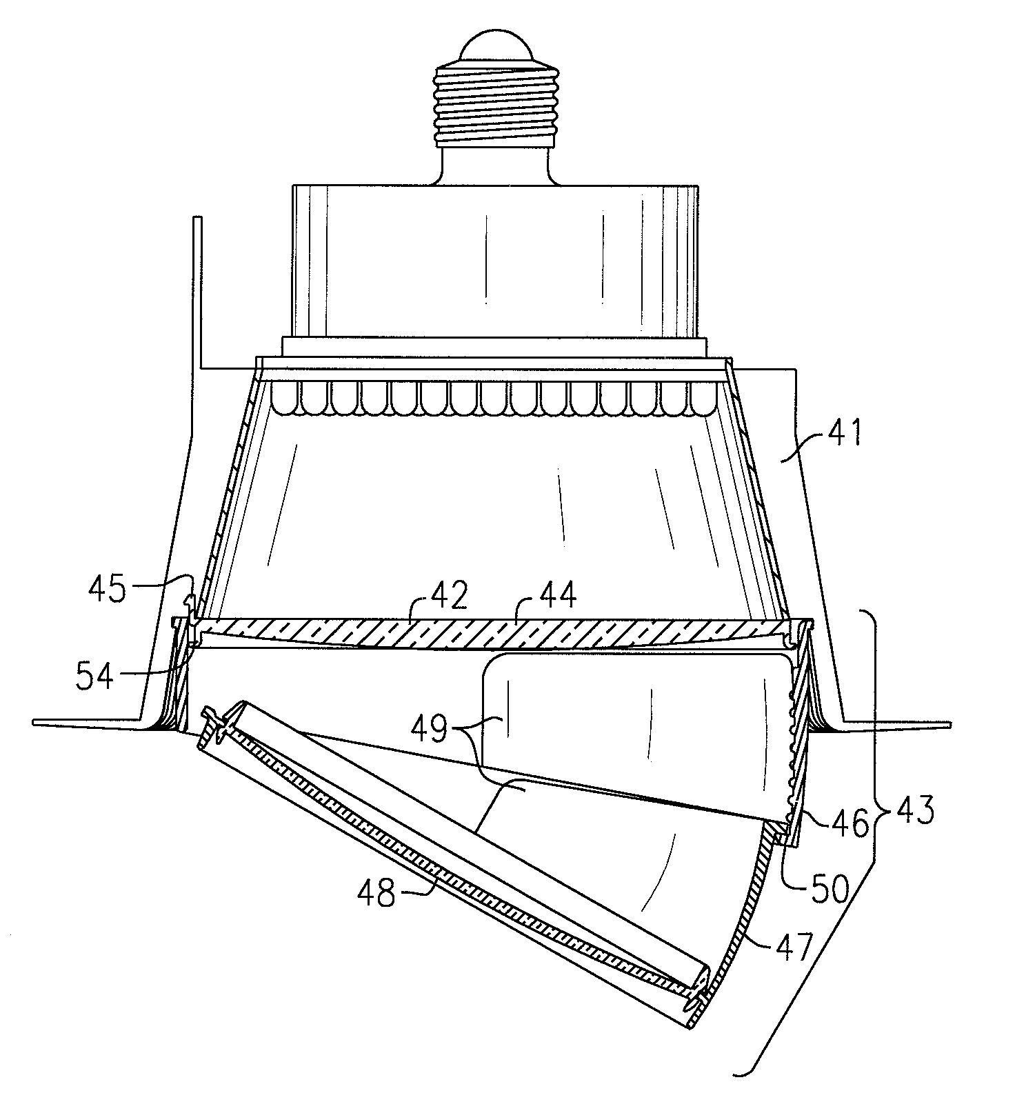 Light fixtures, lighting devices, and components for the same