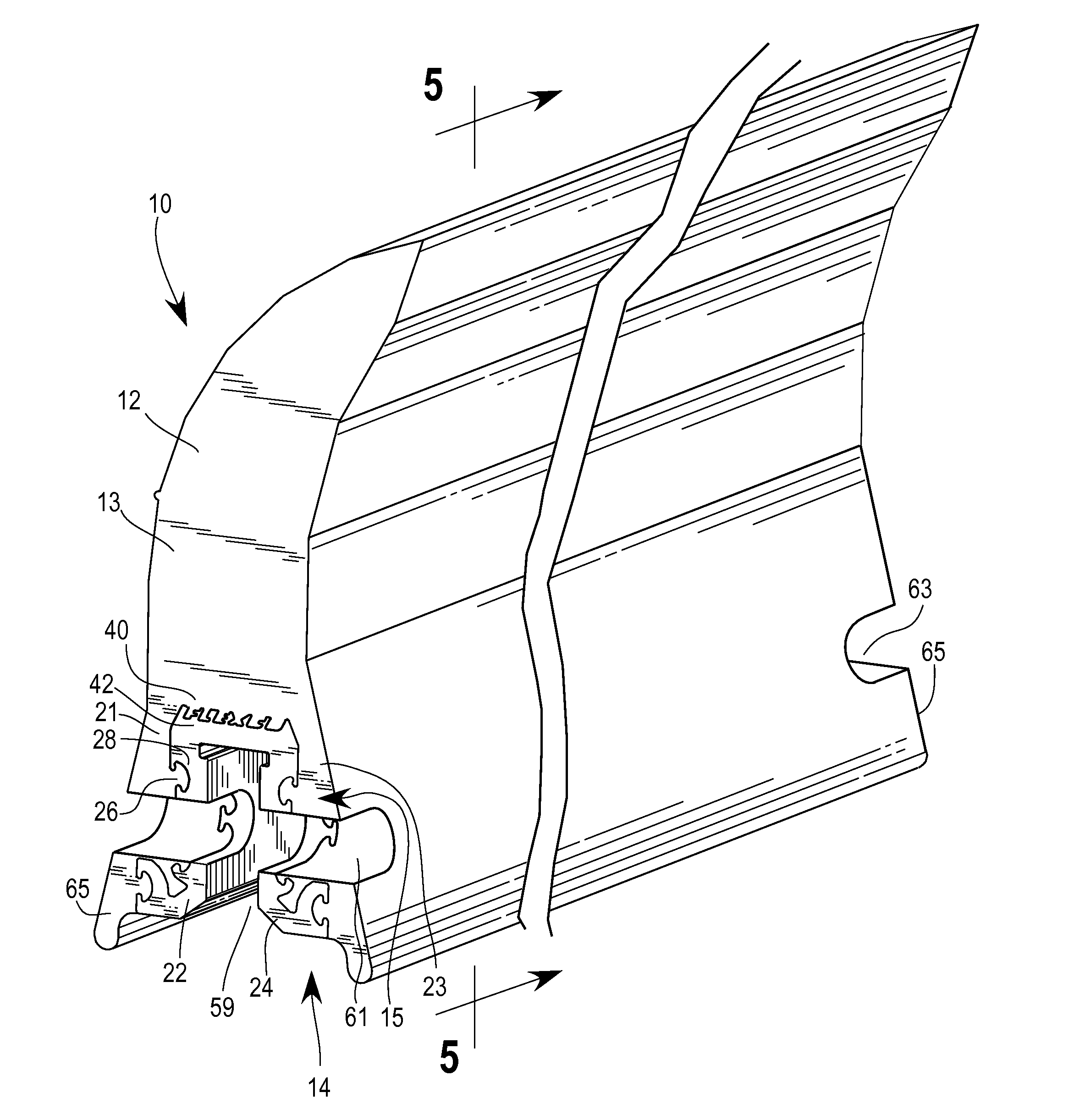 Scraper blade for conveyor belts