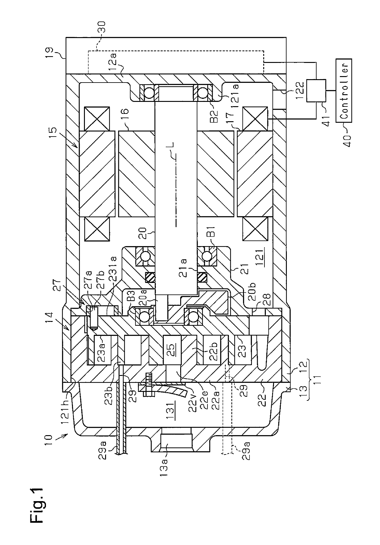 Motor driven compressor