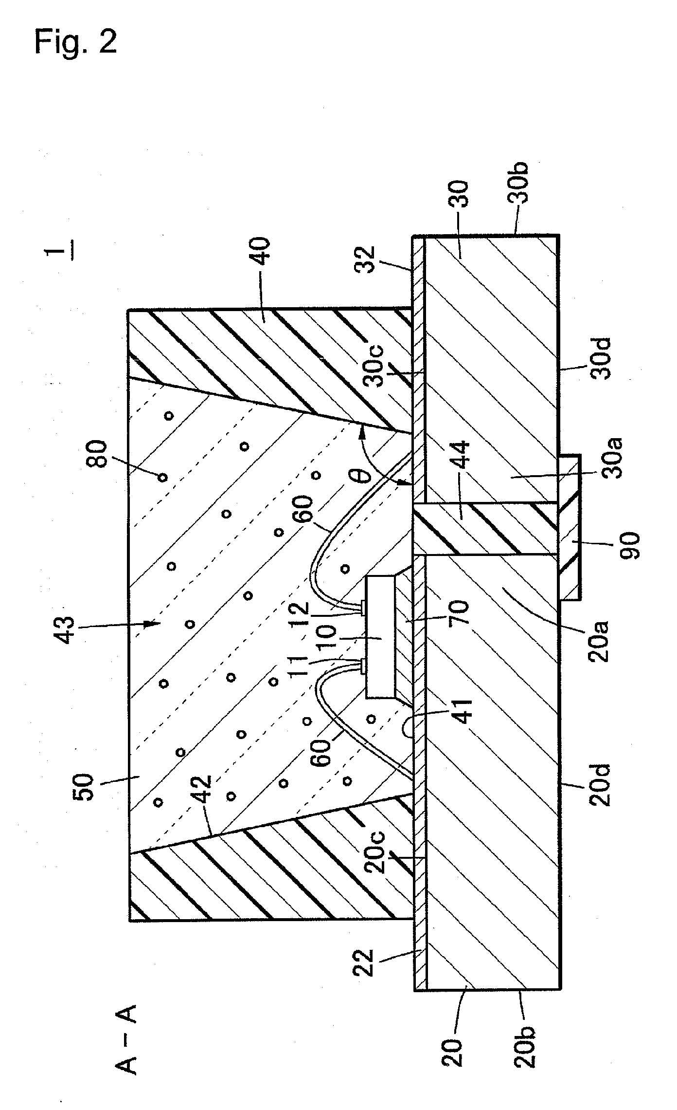 High output power light emitting device and packaged used therefor
