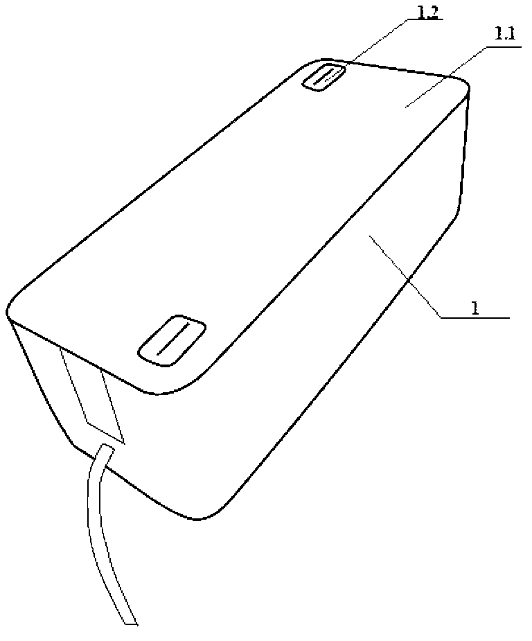 Patch board with storage box