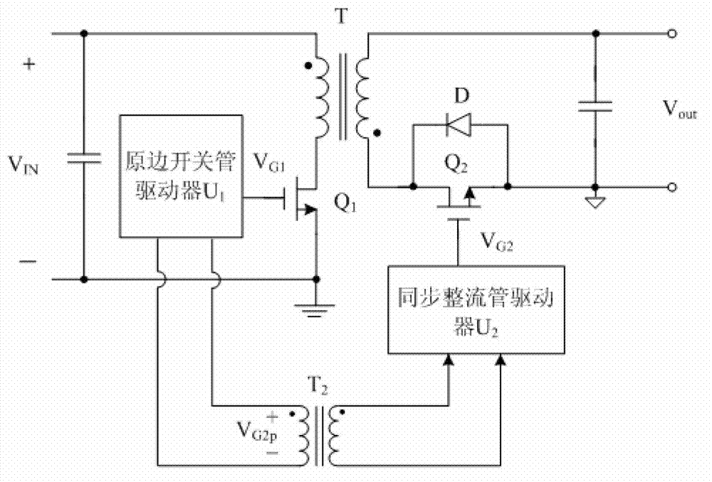 Control and drive circuit and method