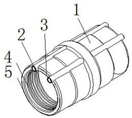 Side connection column type electrofusion pipe fittings