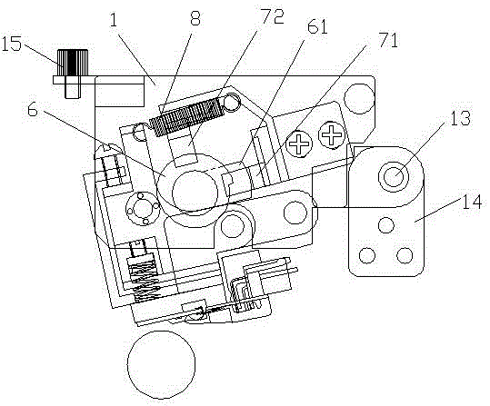 A ticket printing device