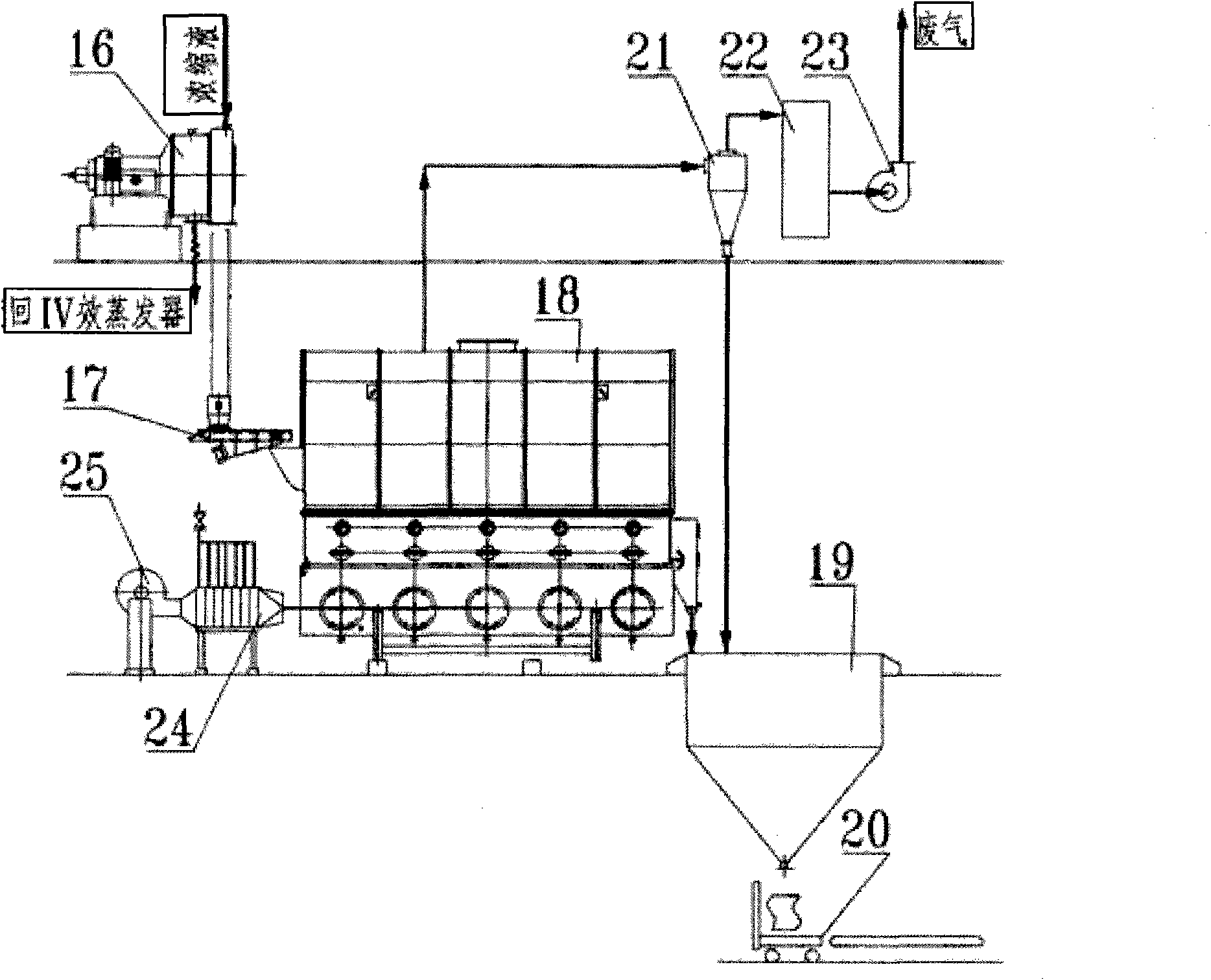 Method and device for realizing zero release in desulfuration wastewater deepening treatment