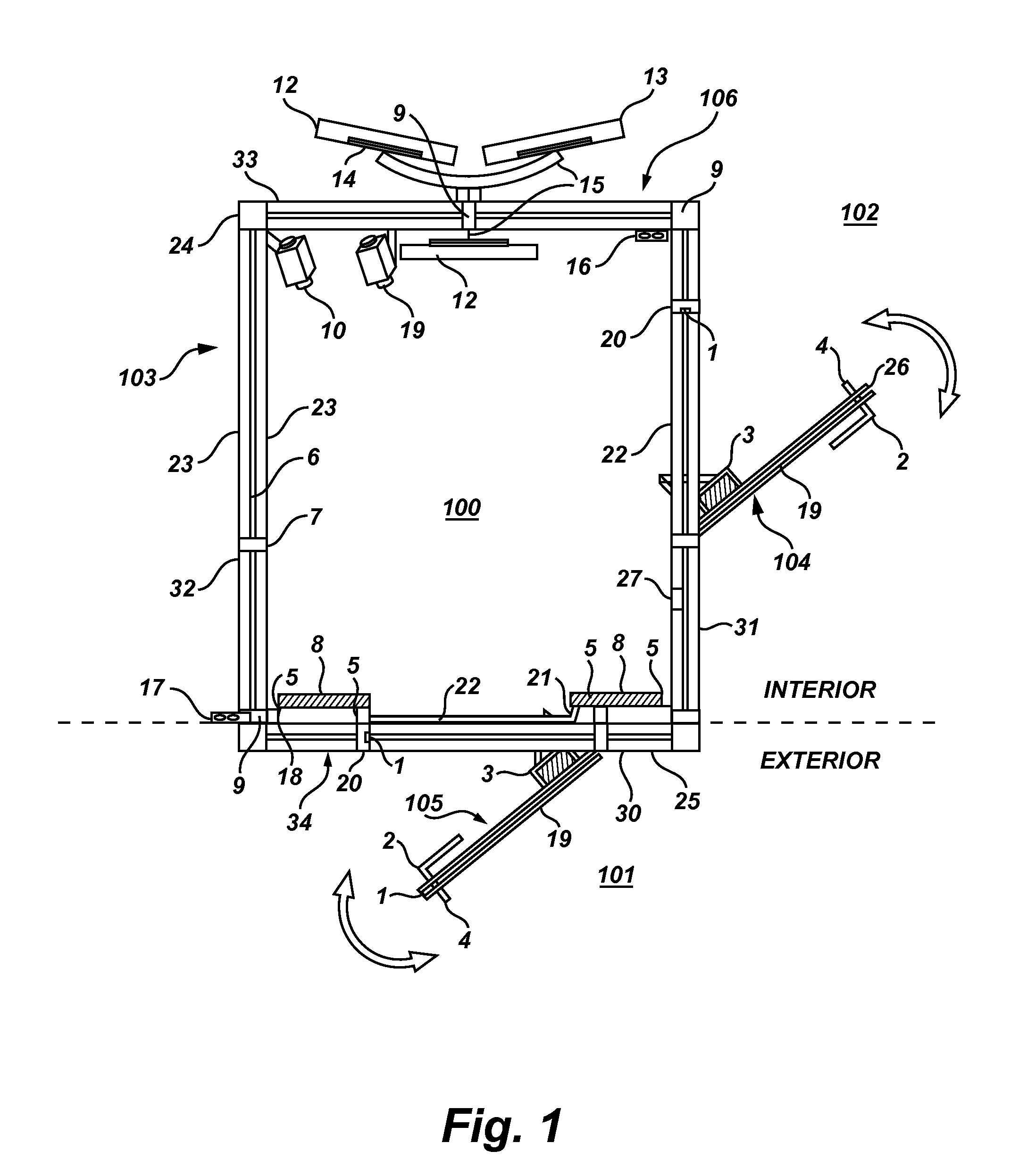 Security, Monitoring and Control System for Preventing Unauthorized Entry into a Bank or Other Building