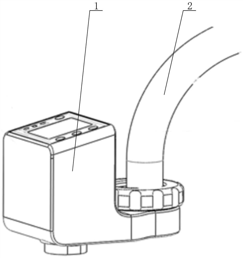 Self-powered intelligent faucet and flow measuring method