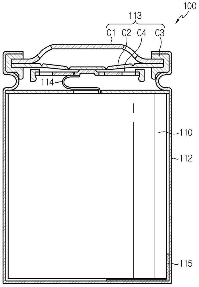 Battery module having module case