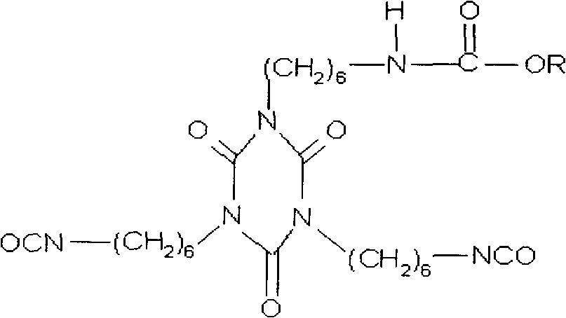 Aqueous double-component polyurethane rubber coating, preparation thereof and use thereof