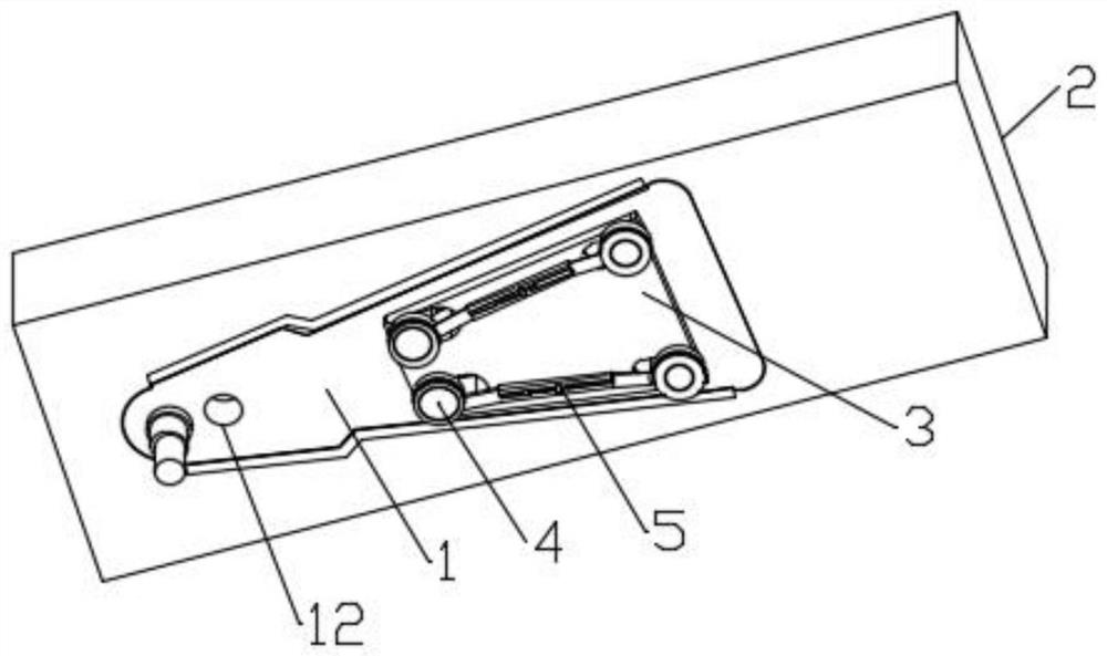 Lower hinge for fixing door body of refrigerator