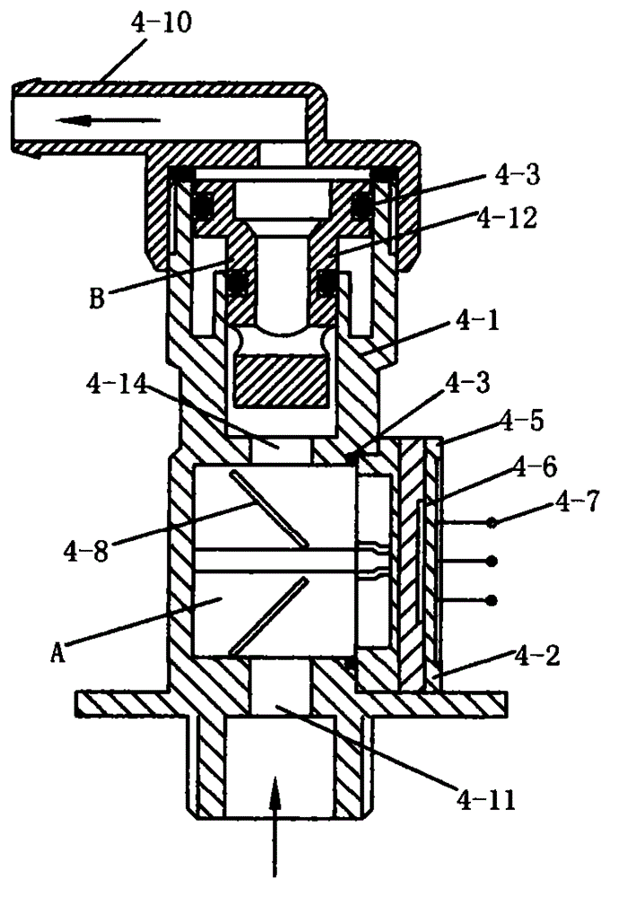 Electric boiler provided with non-metallic injection-molded or rotationally-molded water tank and having optical wave heating function and pressure reducing function