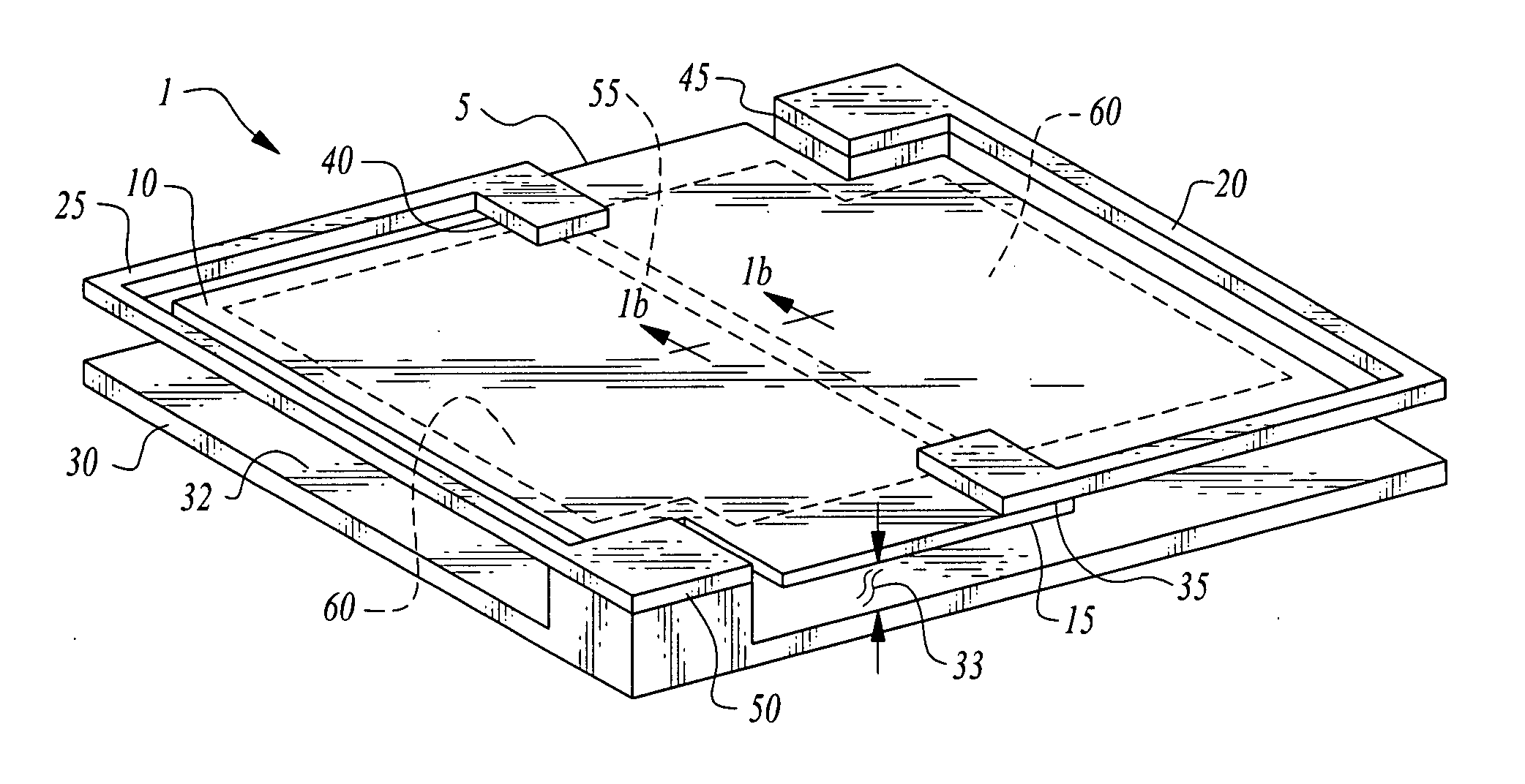 Large format thermoelectric infrared detector and method of fabrication