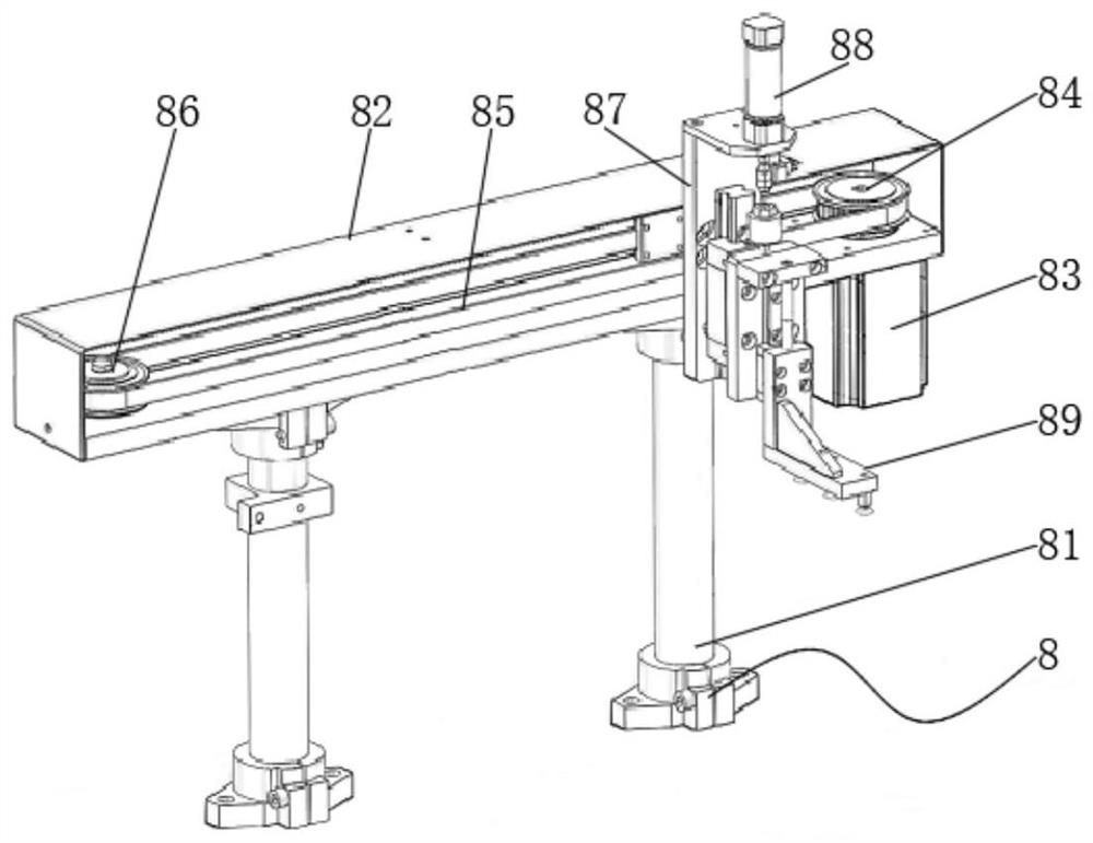 Full-automatic polarizer mounting machine