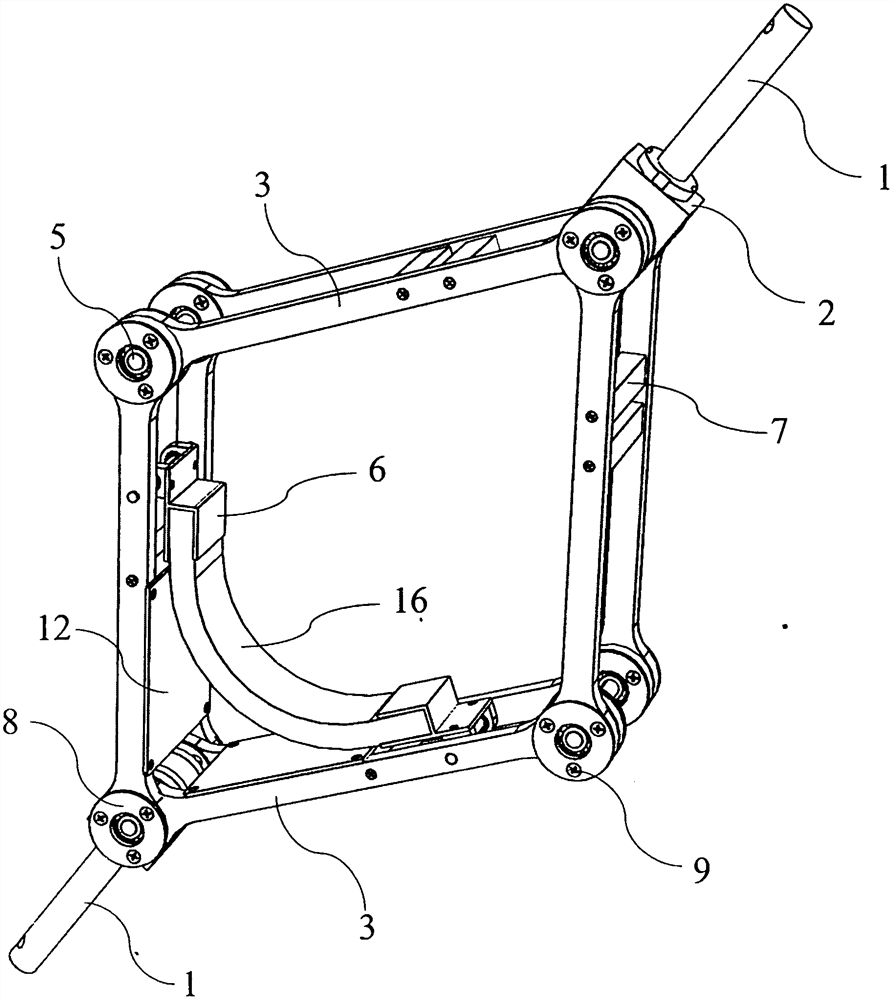 Device and method for testing bending performance of three-dimensional fabric