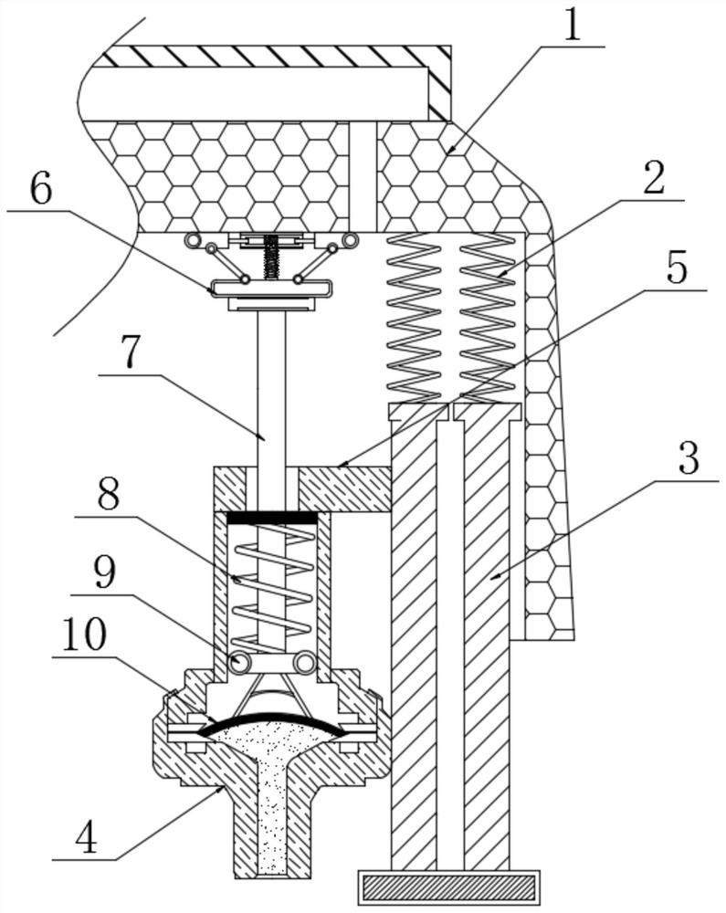 Energy-saving and environment-friendly scraping and grinding device for copper-clad board surface of integrated circuit board