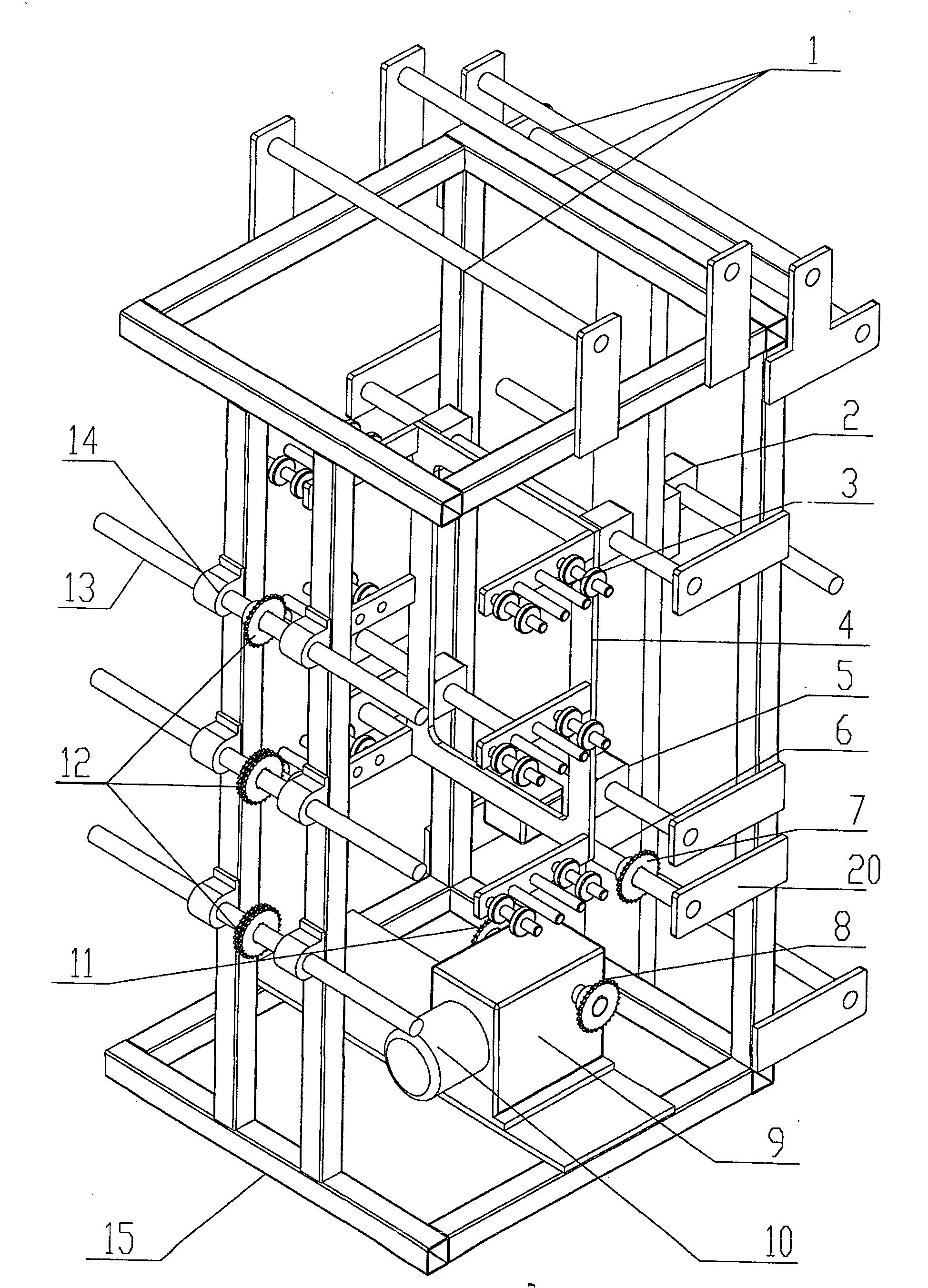 Automatic woven tape winding machine