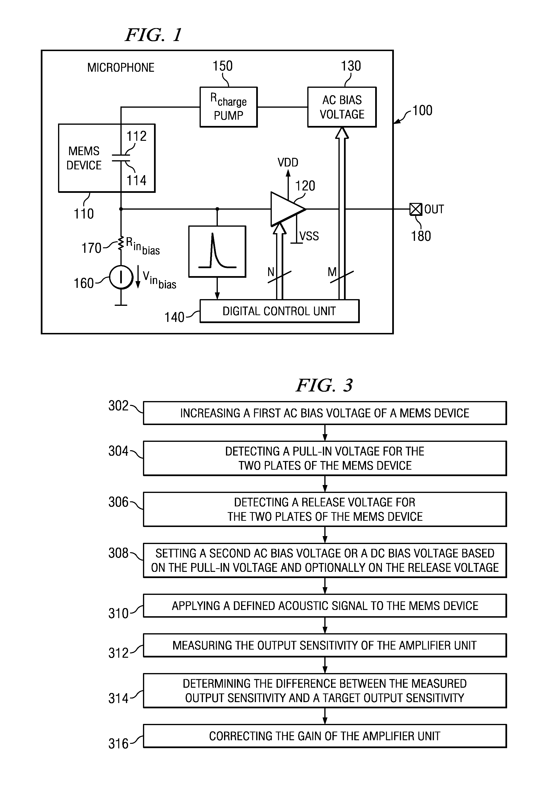 Microphone and Method for Calibrating a Microphone
